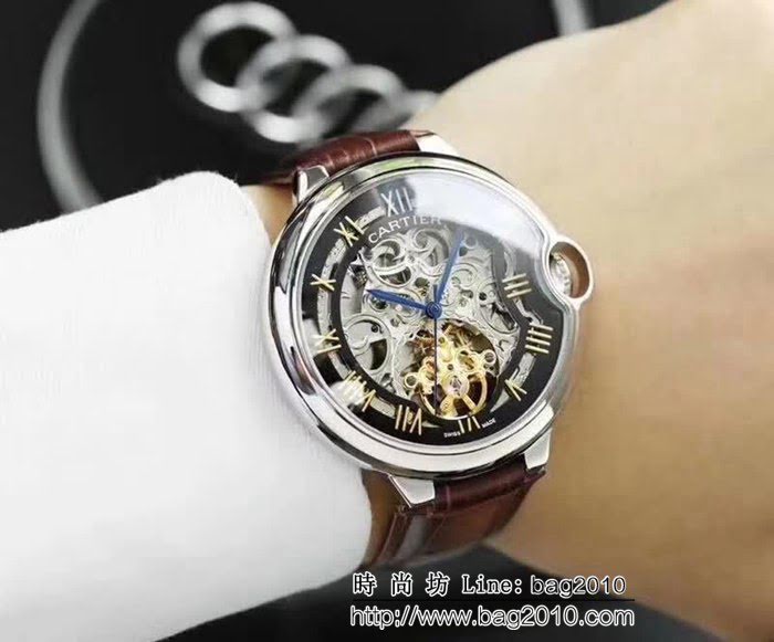 CARTIER卡地亞 藍氣球系列 男士機械腕表 WSS2648